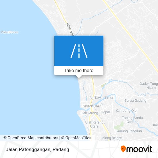 Jalan Patenggangan map