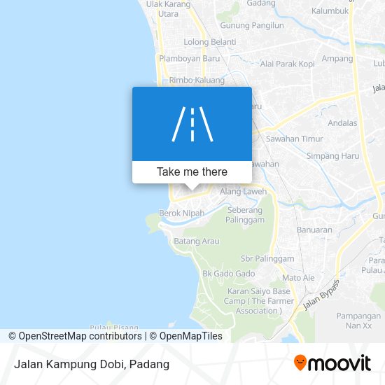 Jalan Kampung Dobi map