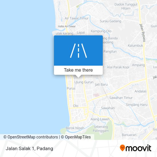 Jalan Salak 1 map