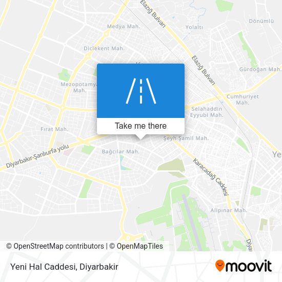 Yeni Hal Caddesi map