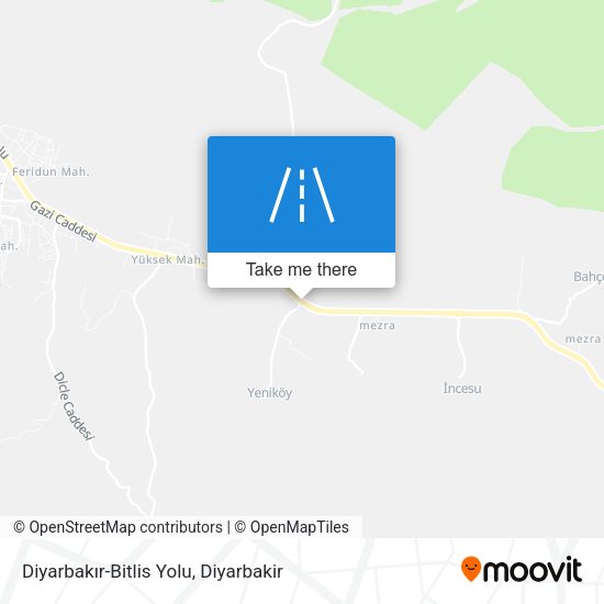Diyarbakır-Bitlis Yolu map