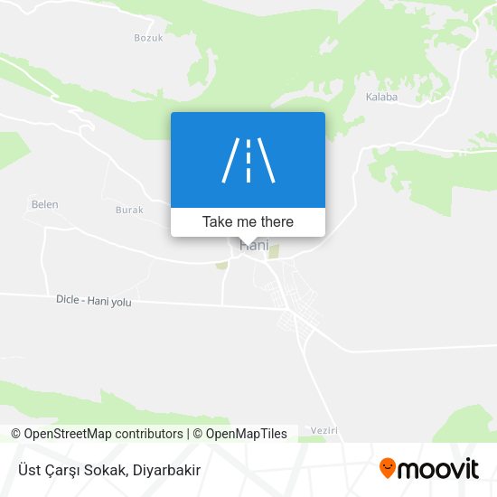 Üst Çarşı Sokak map