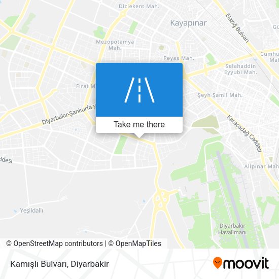 Kamışlı Bulvarı map
