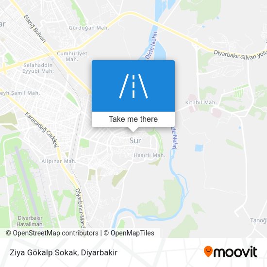 Ziya Gökalp Sokak map
