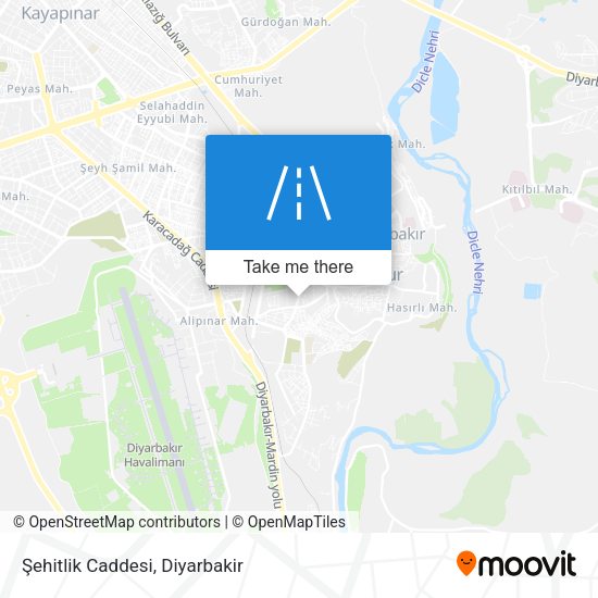 Şehitlik Caddesi map