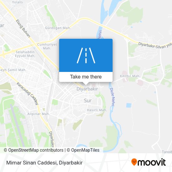 Mimar Sinan Caddesi map