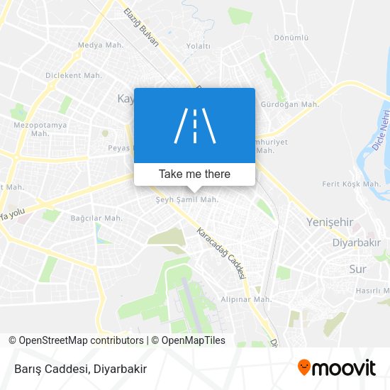 Barış Caddesi map