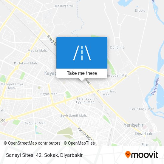 Sanayi Sitesi 42. Sokak map
