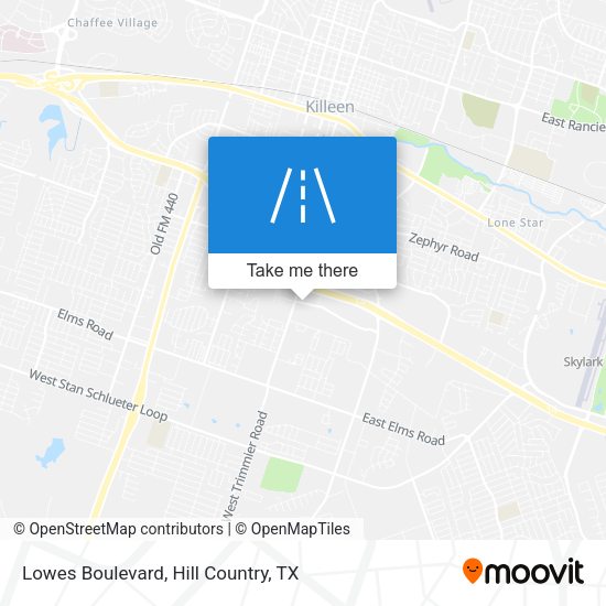 Mapa de Lowes Boulevard