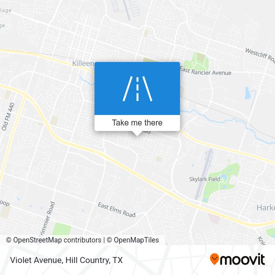 Violet Avenue map