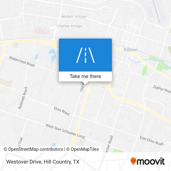 Westover Drive map