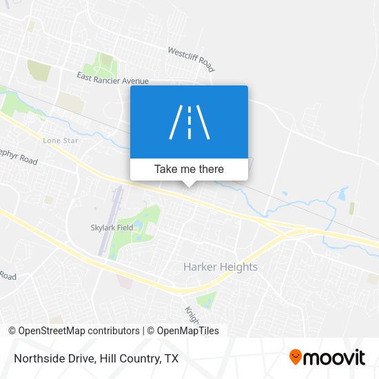 Mapa de Northside Drive