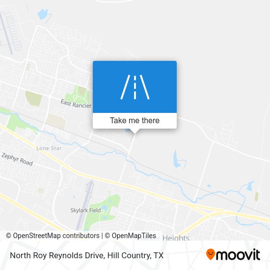 Mapa de North Roy Reynolds Drive