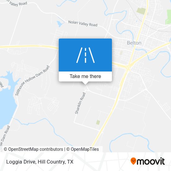Loggia Drive map