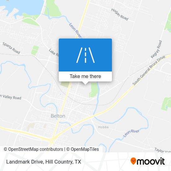 Mapa de Landmark Drive