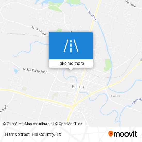 Harris Street map