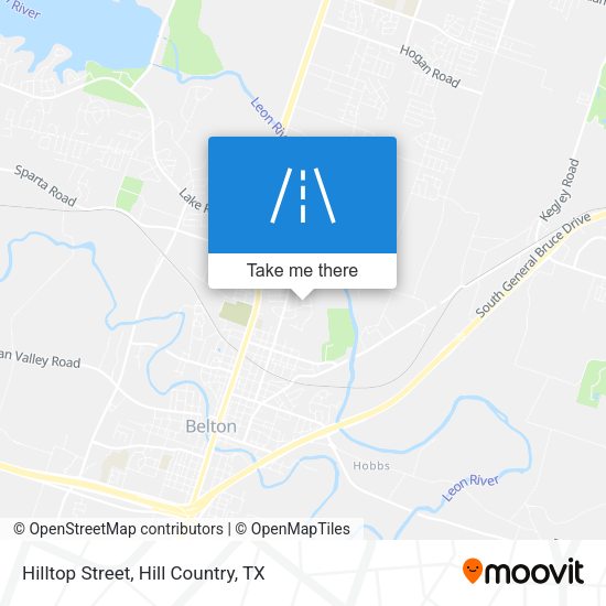 Hilltop Street map