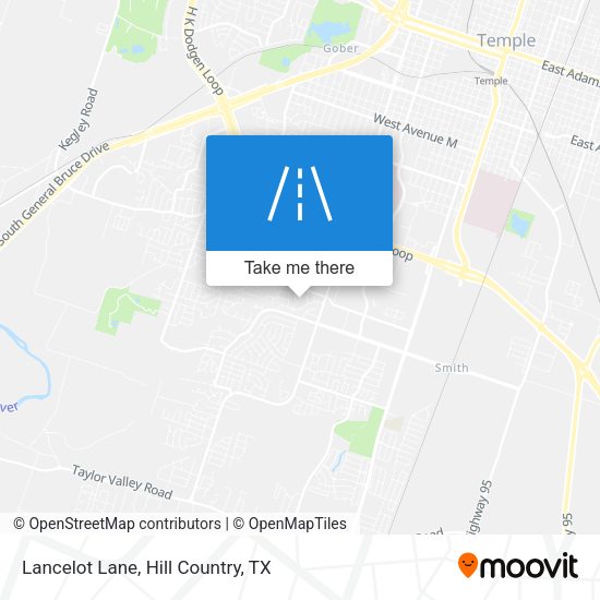 Mapa de Lancelot Lane
