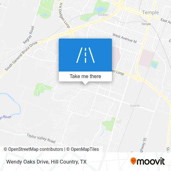 Mapa de Wendy Oaks Drive