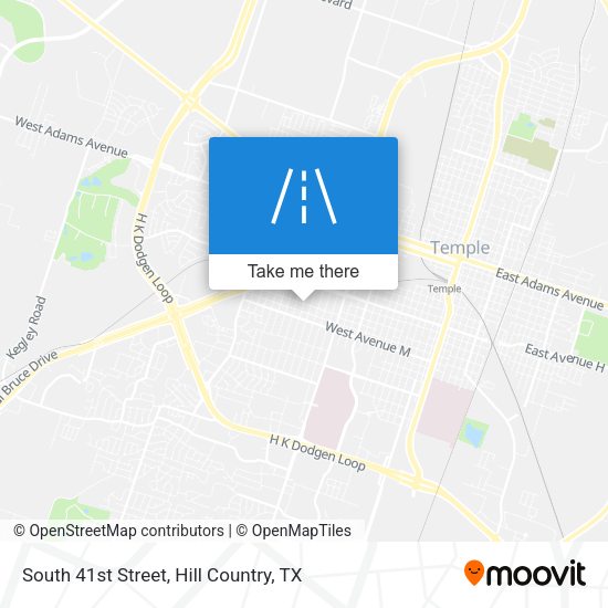 Mapa de South 41st Street