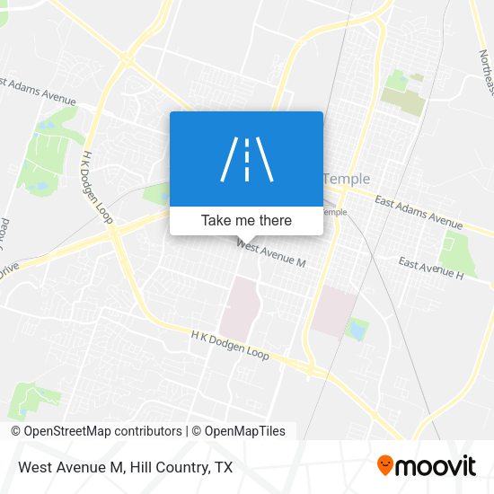 West Avenue M map