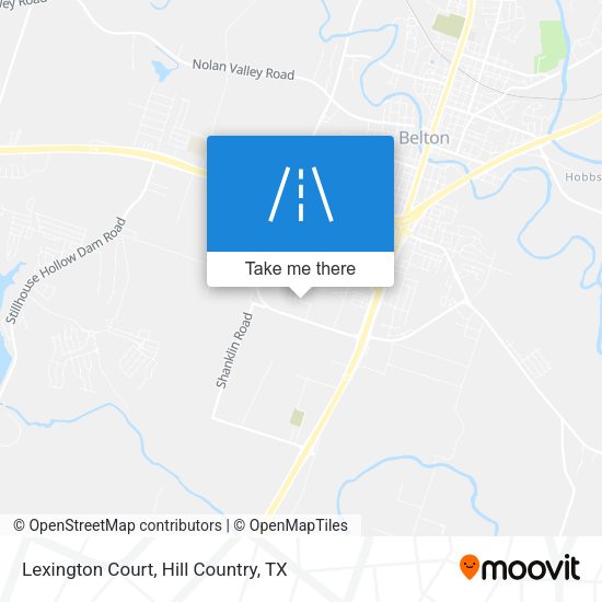 Lexington Court map