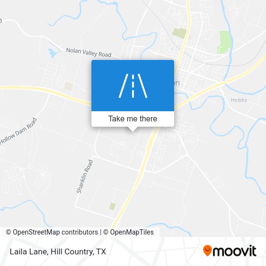 Mapa de Laila Lane