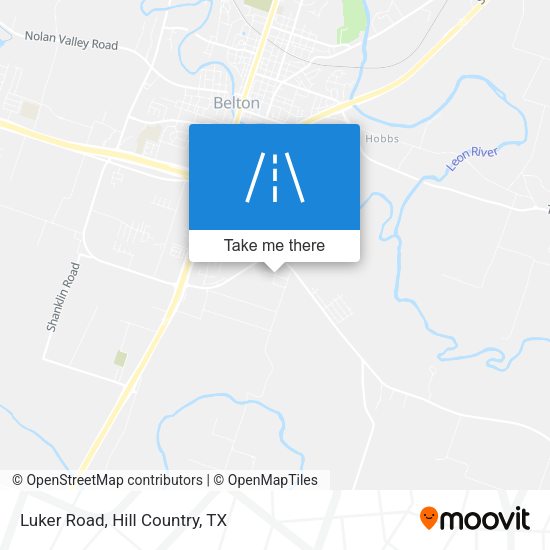 Mapa de Luker Road