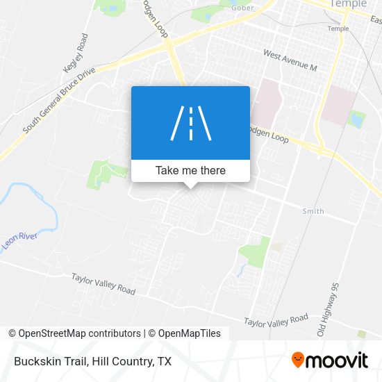 Buckskin Trail map