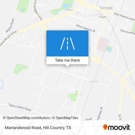 Marlandwood Road map