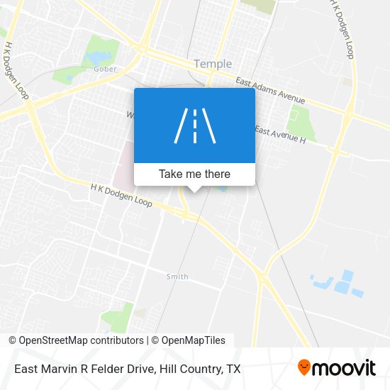 Mapa de East Marvin R Felder Drive