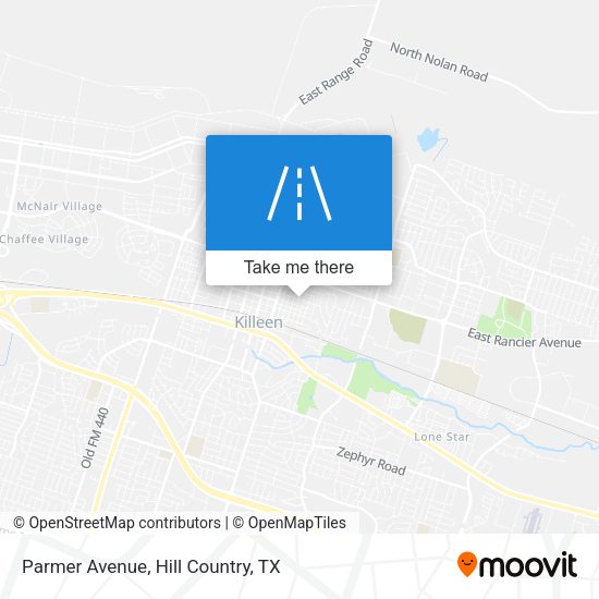 Parmer Avenue map