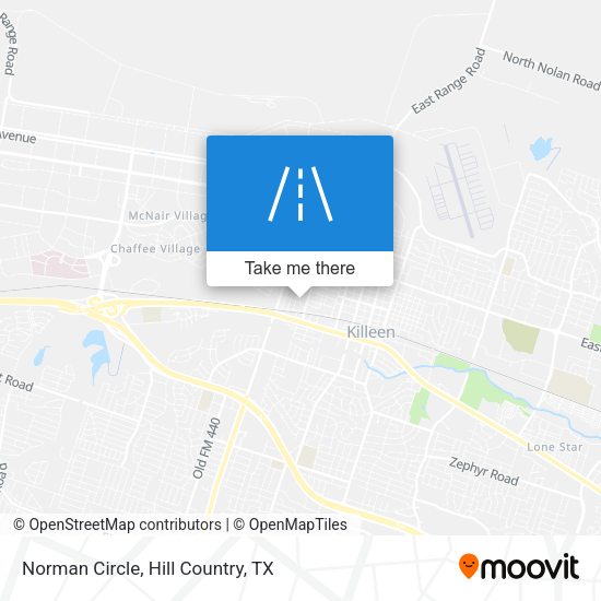 Norman Circle map