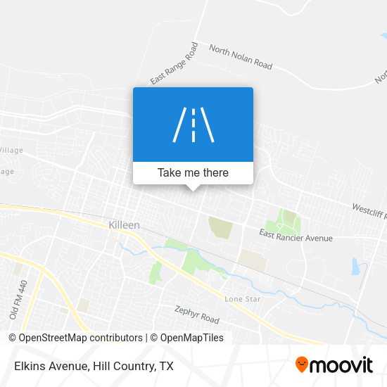 Elkins Avenue map