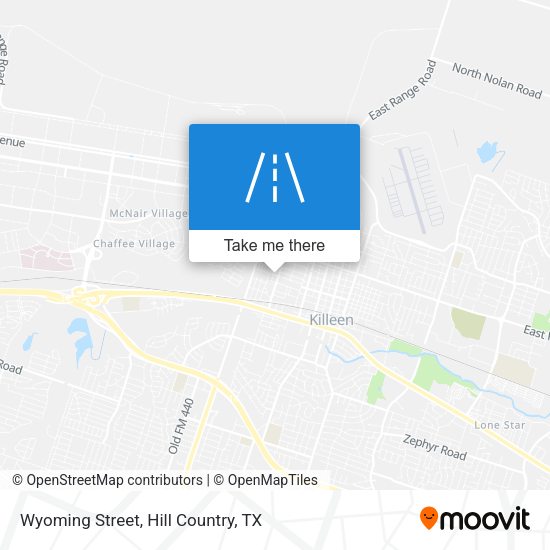 Wyoming Street map