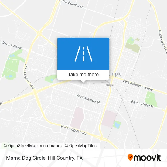 Mapa de Mama Dog Circle