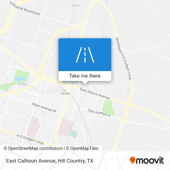 Mapa de East Calhoun Avenue
