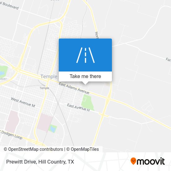 Mapa de Prewitt Drive