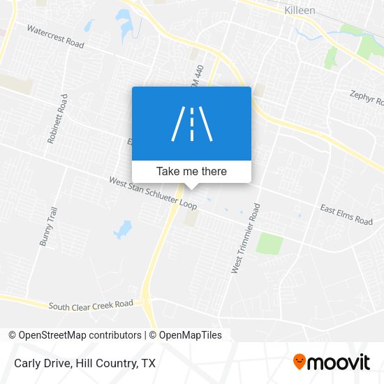 Mapa de Carly Drive