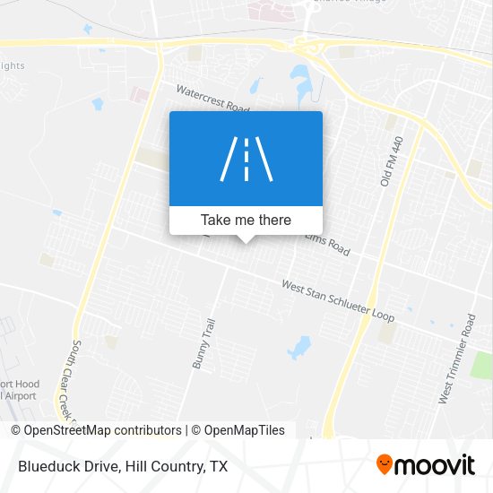 Blueduck Drive map