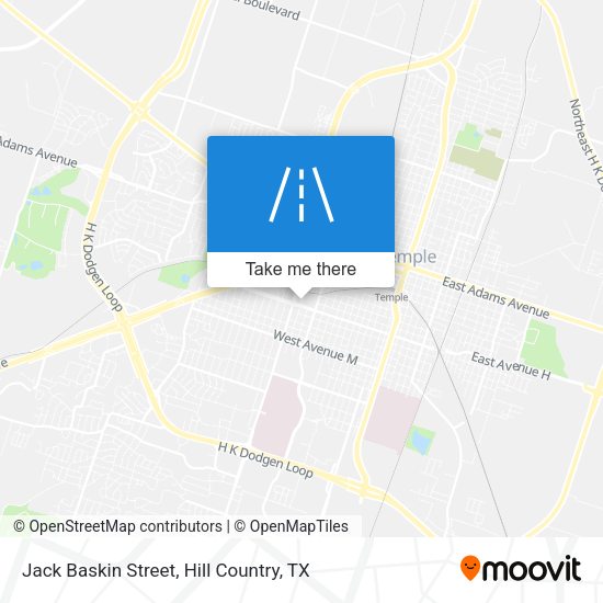 Jack Baskin Street map