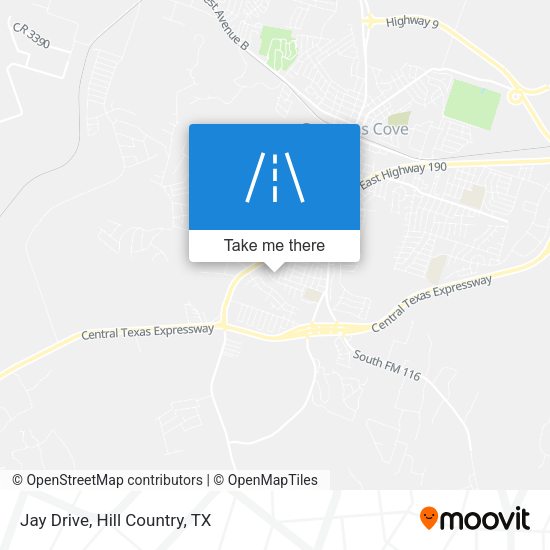 Jay Drive map