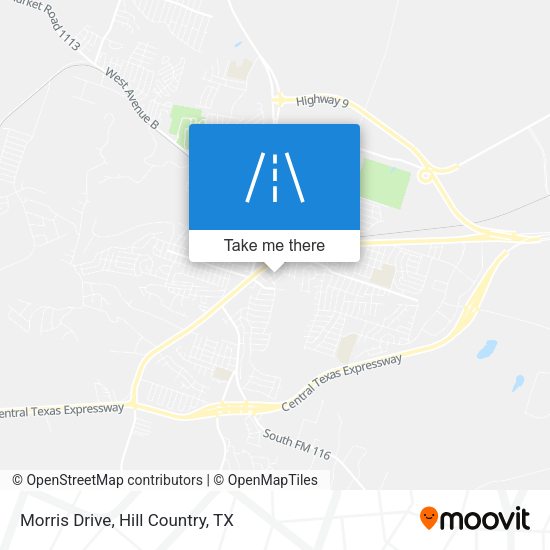 Mapa de Morris Drive