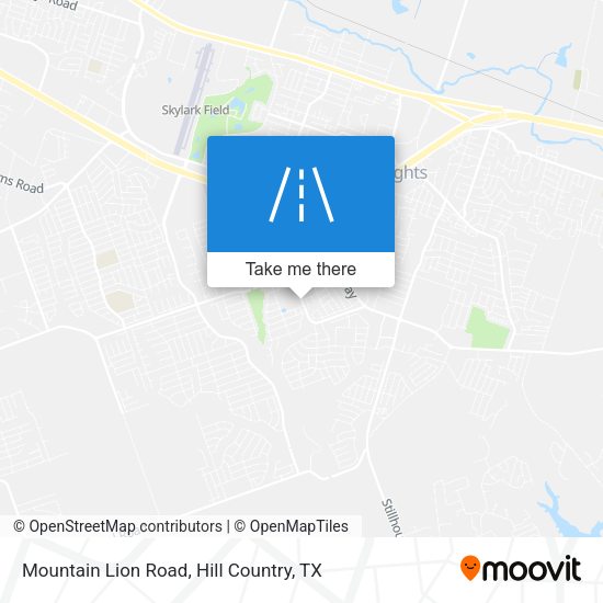 Mountain Lion Road map