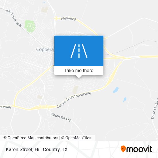 Karen Street map