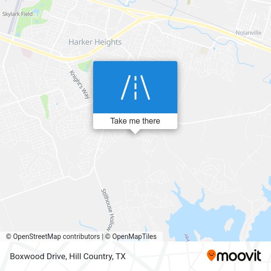 Boxwood Drive map