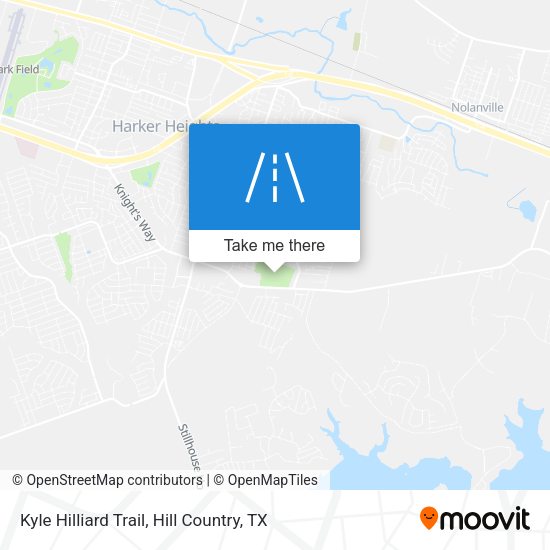 Mapa de Kyle Hilliard Trail