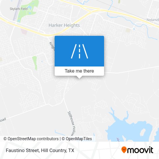 Faustino Street map