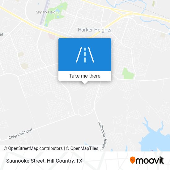 Saunooke Street map