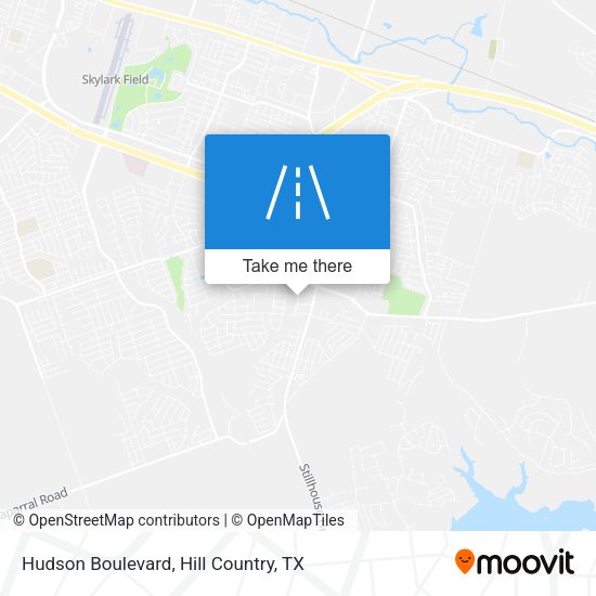 Mapa de Hudson Boulevard